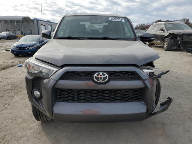 JTEBU5JR7J5524401 - 2018 TOYOTA 4RUNNER SR5/SR5 PREMIUM CHARCOAL photo 5