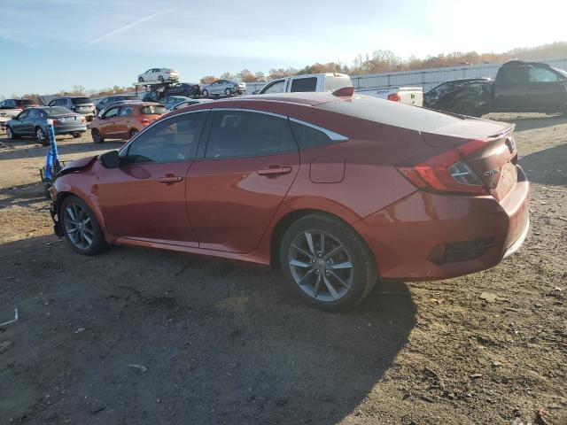 19XFC1F38KE206122 - 2019 HONDA CIVIC EX RED photo 2