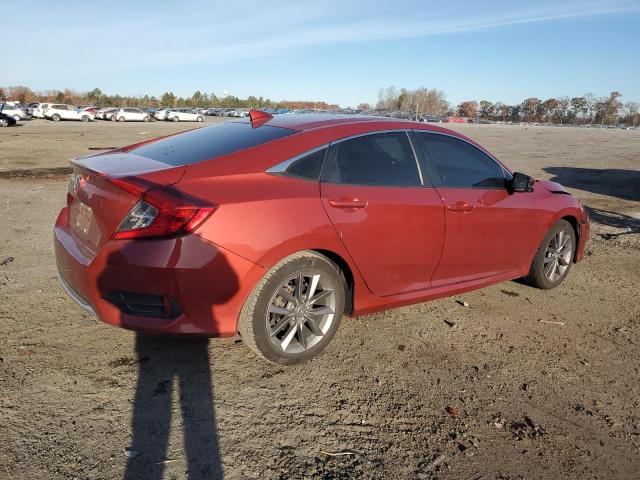 19XFC1F38KE206122 - 2019 HONDA CIVIC EX RED photo 3