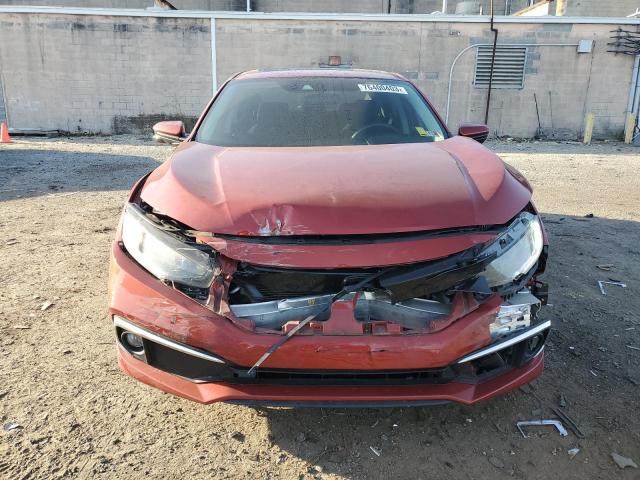 19XFC1F38KE206122 - 2019 HONDA CIVIC EX RED photo 5