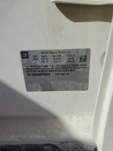 1G11C5SA0DF350948 - 2013 CHEVROLET MALIBU 1LT Бежевый фото 12