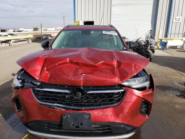 LRBFZNR44PD062120 - 2023 BUICK ENVISION ESSENCE RED photo 5