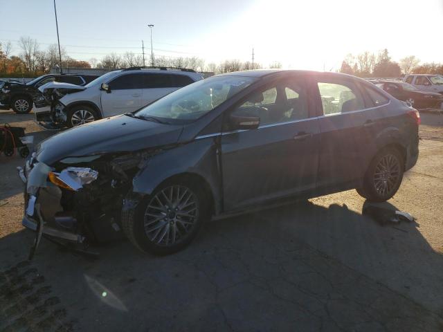 1FAHP3H22CL367433 - 2012 FORD FOCUS SEL GRAY photo 1