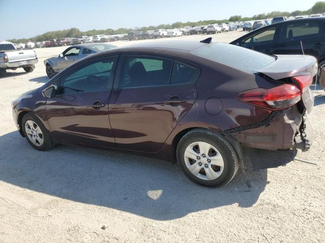 3KPFK4A76HE070189 - 2017 KIA FORTE LX PURPLE photo 2