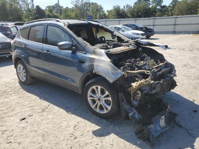 1FMCU9GD0JUC61715 - 2018 FORD ESCAPE SE BLUE photo 4