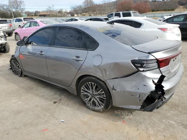 3KPF54ADXPE547220 - 2023 KIA FORTE GT LINE GRAY photo 2