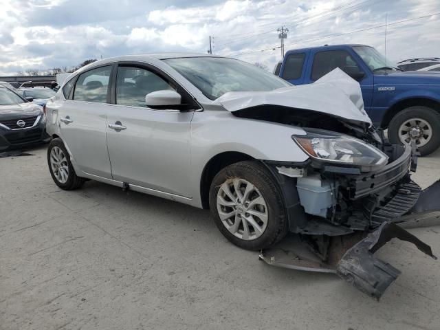 3N1AB7AP5KY420125 - 2019 NISSAN SENTRA S SILVER photo 4