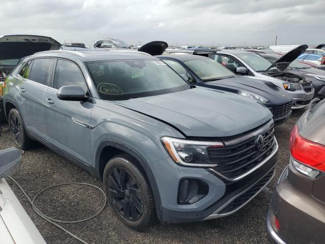 1V2JE2CA5RC219715 - 2024 VOLKSWAGEN ATLAS CROS SE Szary zdjęcie 4