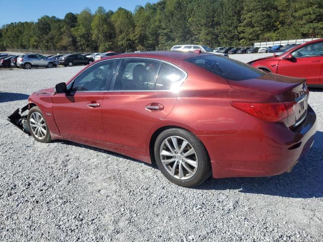 JN1AV7AP4EM691238 - 2014 INFINITI Q50 HYBRID PREMIUM RED photo 2