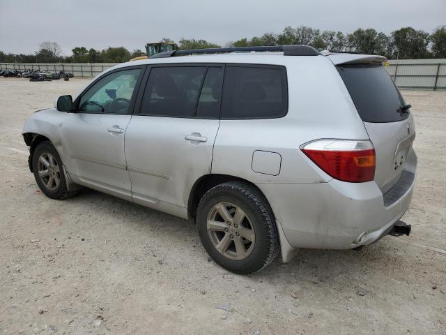 5TDKK3EH6AS022800 - 2010 TOYOTA HIGHLANDER SE SILVER photo 2