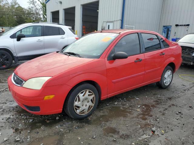 1FAFP34N26W211970 - 2006 FORD FOCUS ZX4 RED photo 1