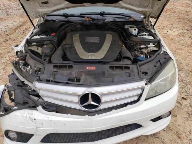 WDDGF5EBXAR094475 - 2010 MERCEDES-BENZ C 300 WHITE photo 11