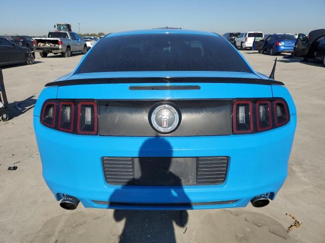 1ZVBP8AM9E5247271 - 2014 FORD MUSTANG BLUE photo 6