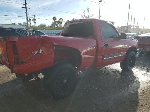 1GCEK14T33Z191293 - 2003 CHEVROLET SILVERADO K1500 RED photo 3