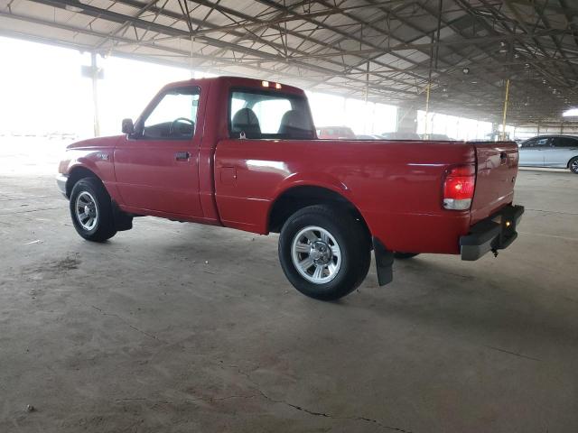1FTYR10C8YPA06107 - 2000 FORD RANGER RED photo 2