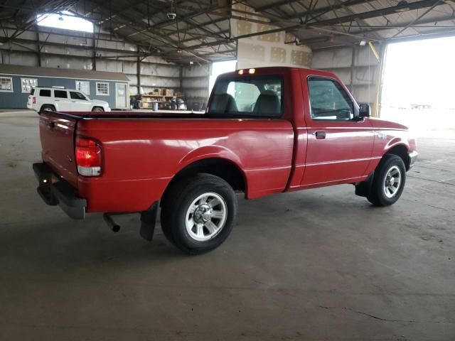 1FTYR10C8YPA06107 - 2000 FORD RANGER RED photo 3