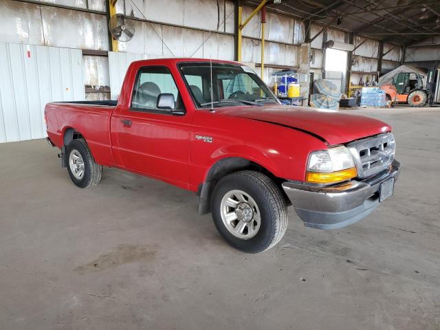 1FTYR10C8YPA06107 - 2000 FORD RANGER RED photo 4