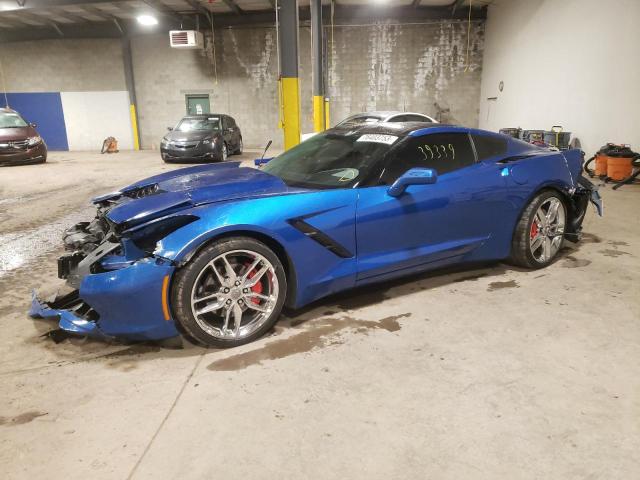 1G1YE2D71F5118571 - 2015 CHEVROLET CORVETTE STINGRAY 3LT BLUE photo 1