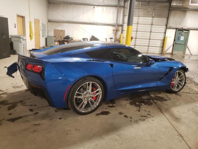 1G1YE2D71F5118571 - 2015 CHEVROLET CORVETTE STINGRAY 3LT BLUE photo 3