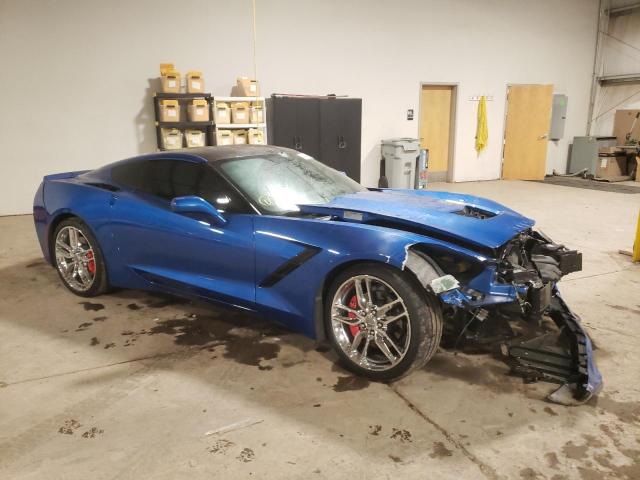 1G1YE2D71F5118571 - 2015 CHEVROLET CORVETTE STINGRAY 3LT BLUE photo 4