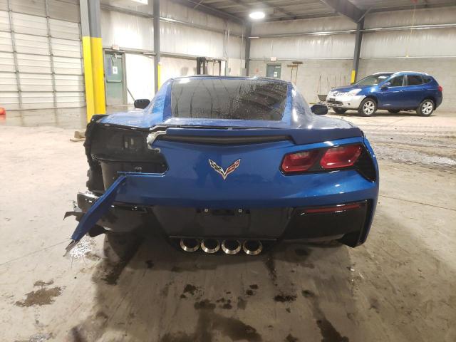 1G1YE2D71F5118571 - 2015 CHEVROLET CORVETTE STINGRAY 3LT BLUE photo 6