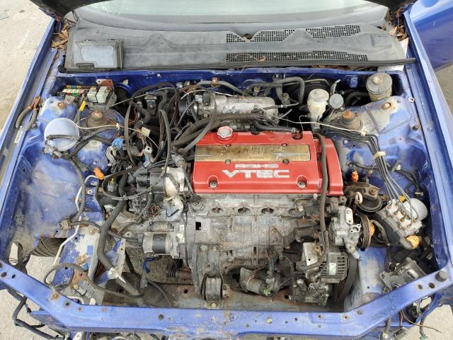 JHMBB62441C007974 - 2001 HONDA PRELUDE BLUE photo 11