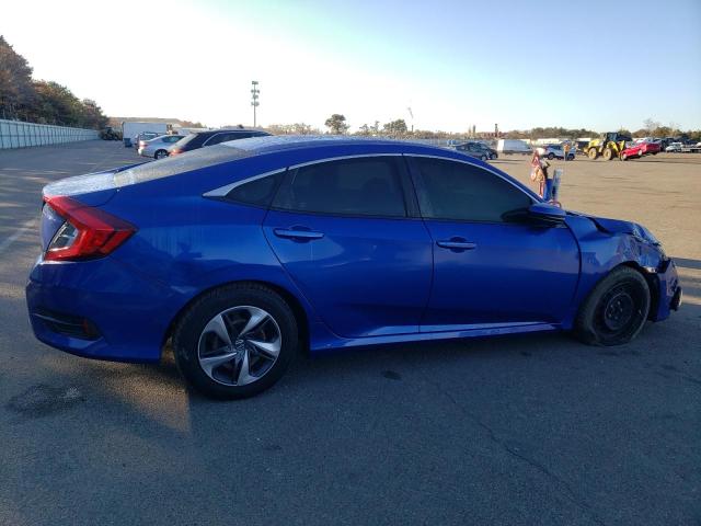 2HGFC2F67KH561028 - 2019 HONDA CIVIC LX BLUE photo 3