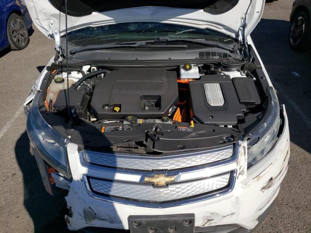 1G1RE6E49DU147478 - 2013 CHEVROLET VOLT WHITE photo 11