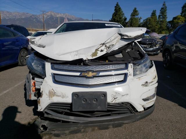 1G1RE6E49DU147478 - 2013 CHEVROLET VOLT WHITE photo 5