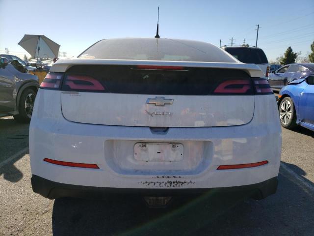 1G1RE6E49DU147478 - 2013 CHEVROLET VOLT WHITE photo 6