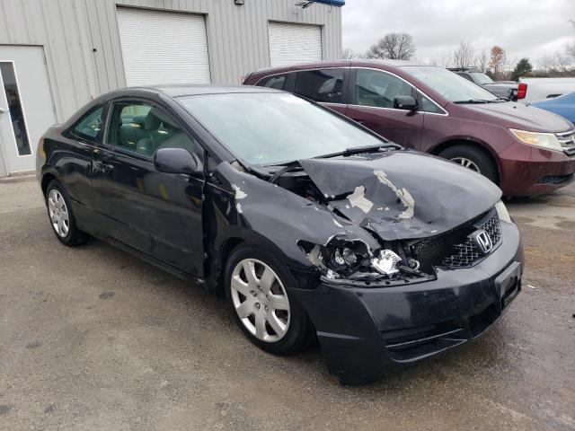 2HGFG1B65AH506189 - 2010 HONDA CIVIC LX BLACK photo 4