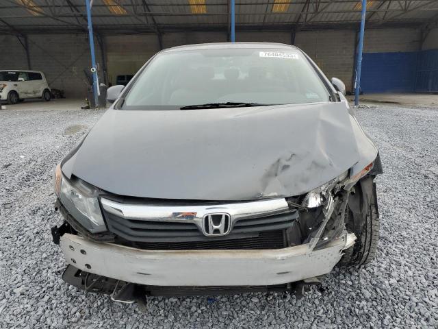 19XFB2F58CE099987 - 2012 HONDA CIVIC LX GRAY photo 5