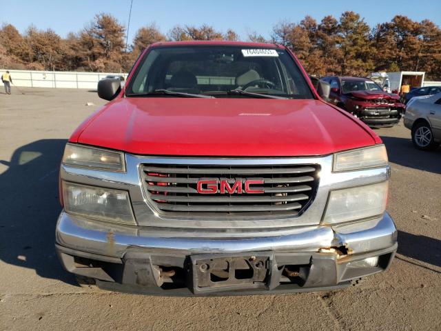 1GTDT196248155291 - 2004 GMC CANYON RED photo 5