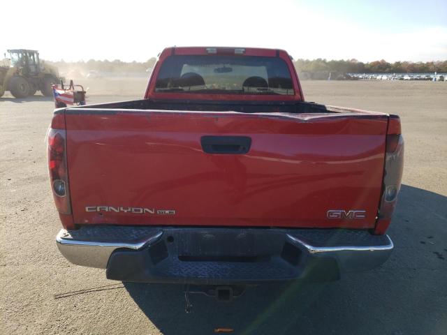 1GTDT196248155291 - 2004 GMC CANYON RED photo 6