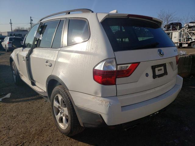 WBXPC93438WJ23974 - 2008 BMW X3 3.0SI WHITE photo 2