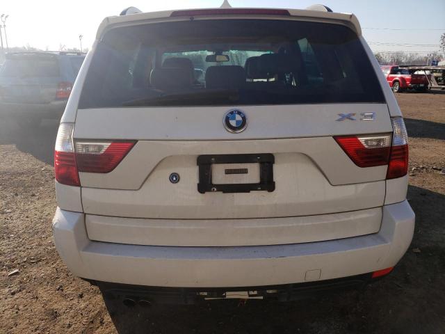 WBXPC93438WJ23974 - 2008 BMW X3 3.0SI WHITE photo 6