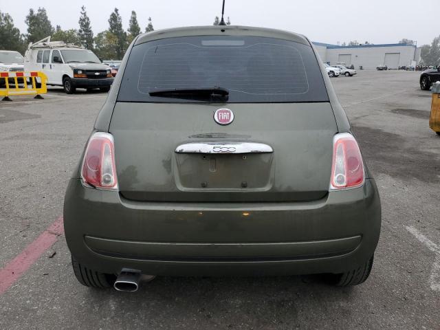 3C3CFFAR3CT196569 - 2012 FIAT 500 POP GREEN photo 6