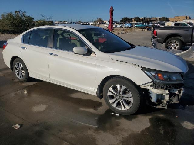 1HGCR2F37EA157303 - 2014 HONDA ACCORD LX WHITE photo 4