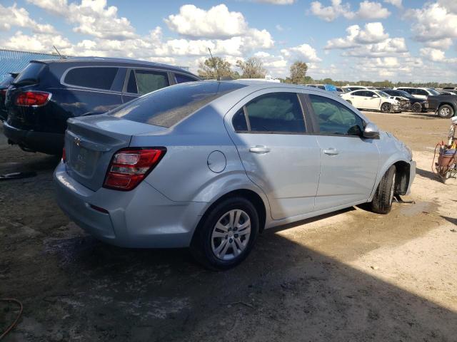 1G1JB5SH8J4134918 - 2018 CHEVROLET SONIC LS BLUE photo 3