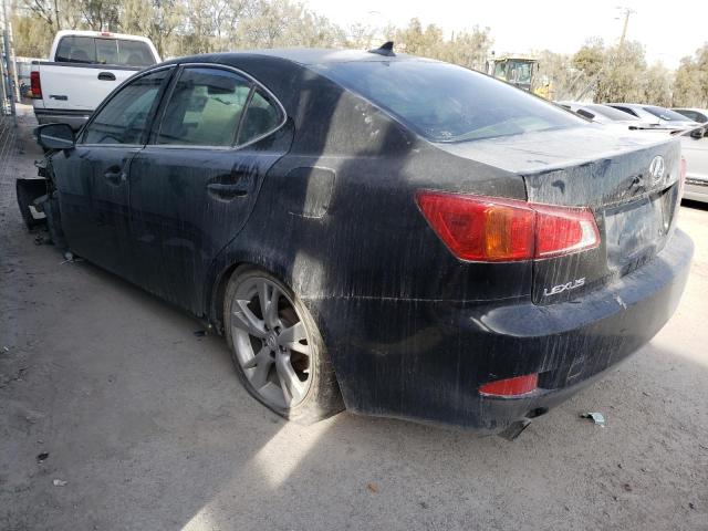 JTHBK262895094358 - 2009 LEXUS IS 250 BLACK photo 2