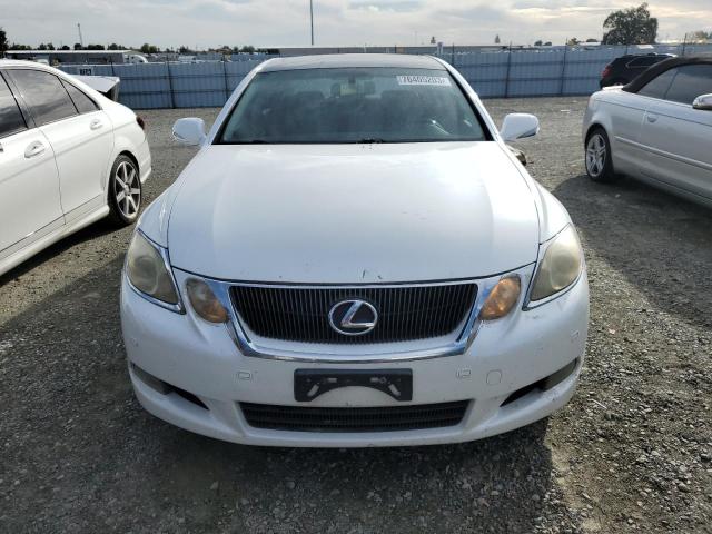 JTHBE96S380028814 - 2008 LEXUS GS 350 WHITE photo 5