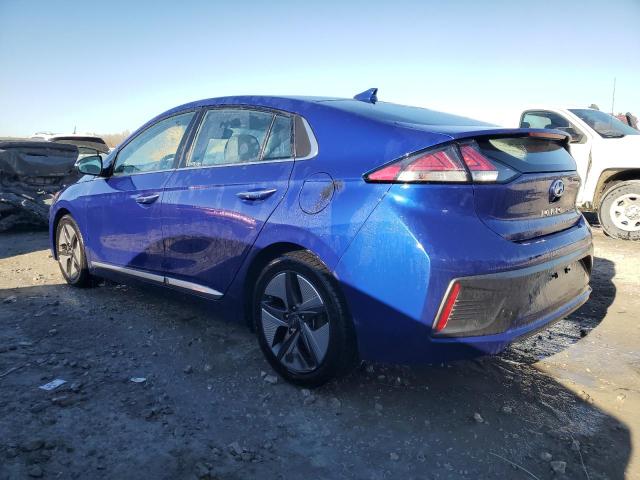 KMHC05LC8NU269049 - 2022 HYUNDAI IONIQ LIMITED BLUE photo 2