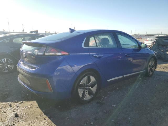 KMHC05LC8NU269049 - 2022 HYUNDAI IONIQ LIMITED BLUE photo 3