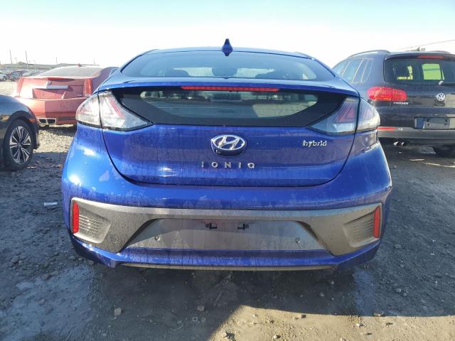 KMHC05LC8NU269049 - 2022 HYUNDAI IONIQ LIMITED BLUE photo 6