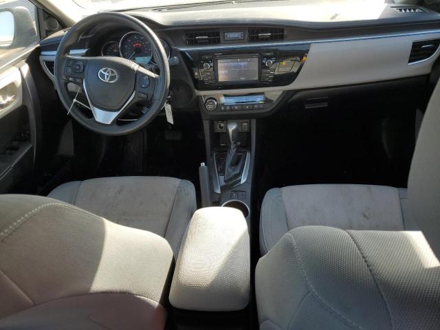 5YFBURHE9EP162692 - 2014 TOYOTA COROLLA L SILVER photo 8