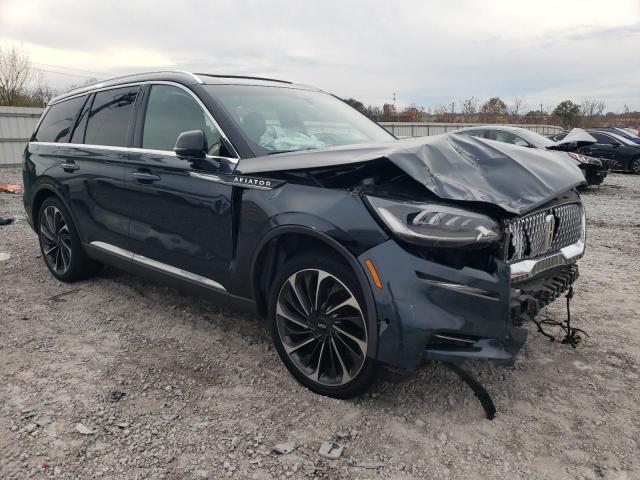 5LM5J7WC9MGL12370 - 2021 LINCOLN AVIATOR RESERVE BLUE photo 4