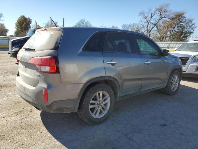 5XYKT3A64FG554746 - 2015 KIA SORENTO LX GRAY photo 3