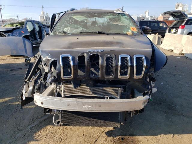 1C4PJLJB9GW336136 - 2016 JEEP CHEROKEE OVERLAND BLACK photo 5