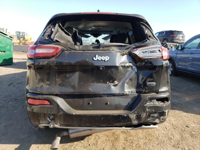 1C4PJLJB9GW336136 - 2016 JEEP CHEROKEE OVERLAND BLACK photo 6