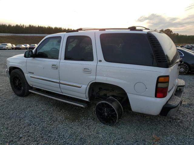 1GKEC13V12R226402 - 2002 GMC YUKON WHITE photo 2